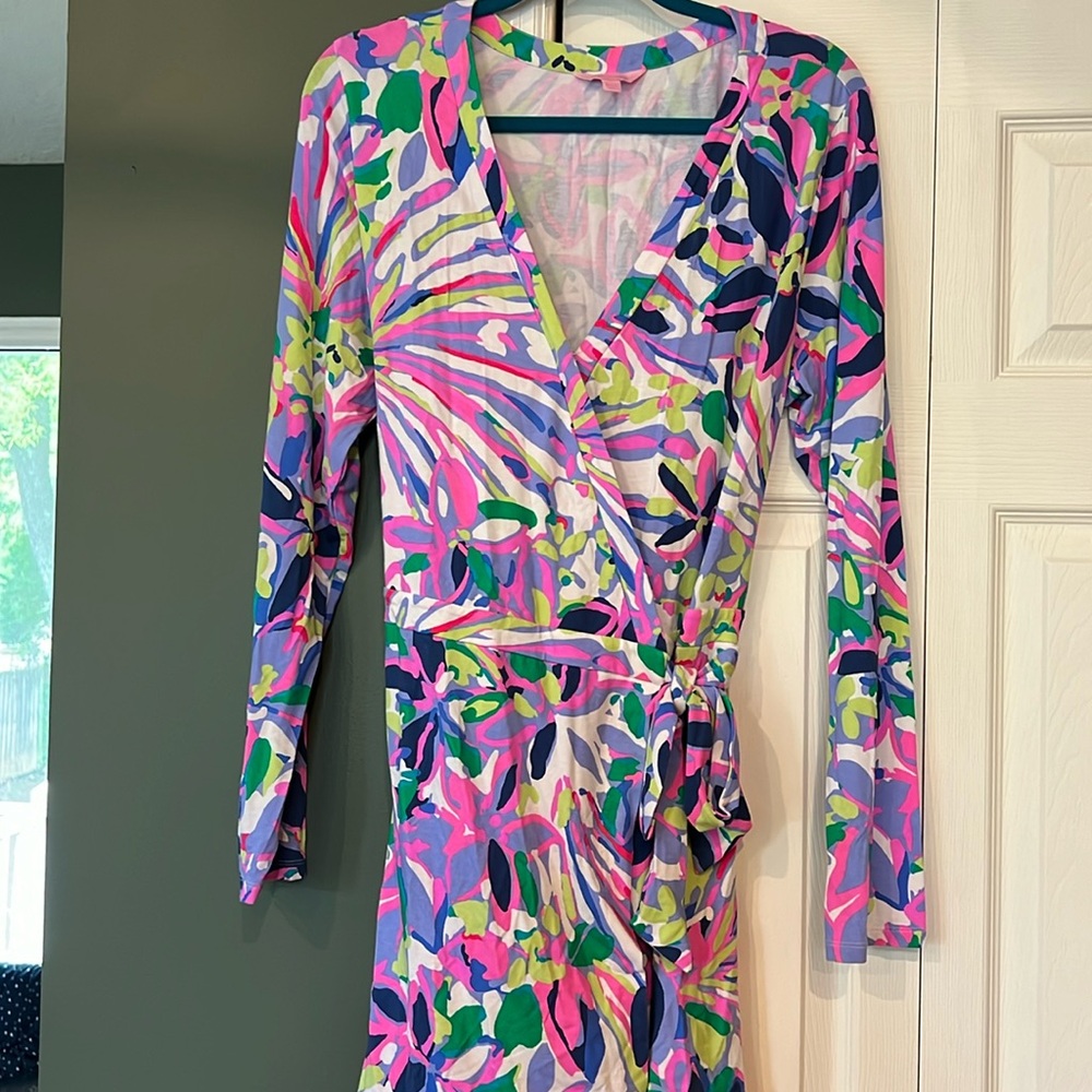 Lilly Pulitzer long sleeve romper xlg